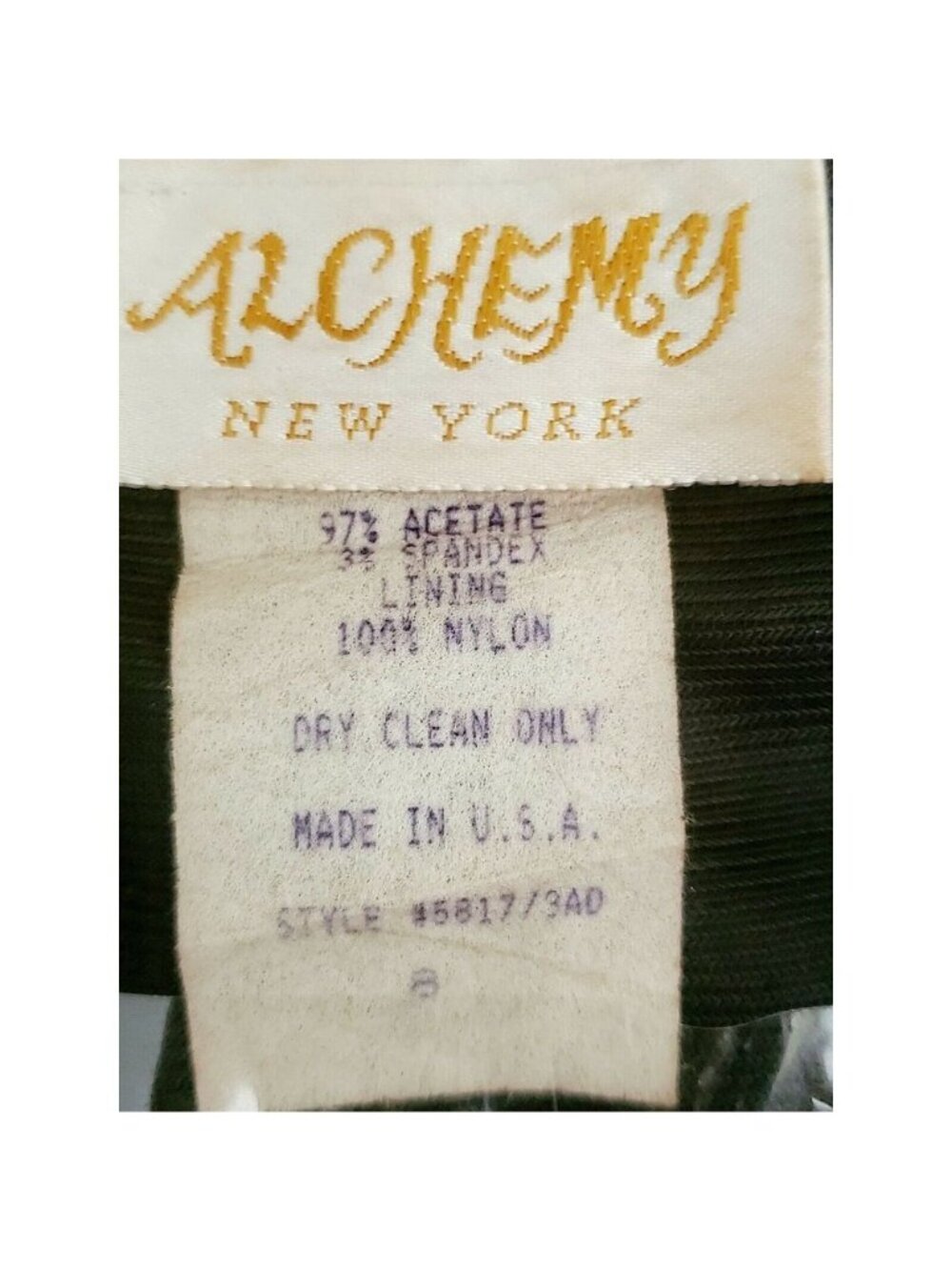 Alchemy New‎ York Black Halter Open-Back Wide-Leg Eveningwear Jumpsuit Women's 8 - Picture 8 of 10